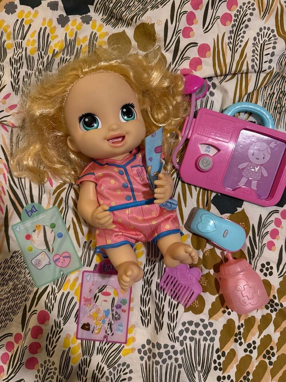 Baby Alive Lulu Achoo Interactive Doll with Doctor Play Accessories